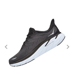 HOKA Men's Black Clifton 8 Running Shoes